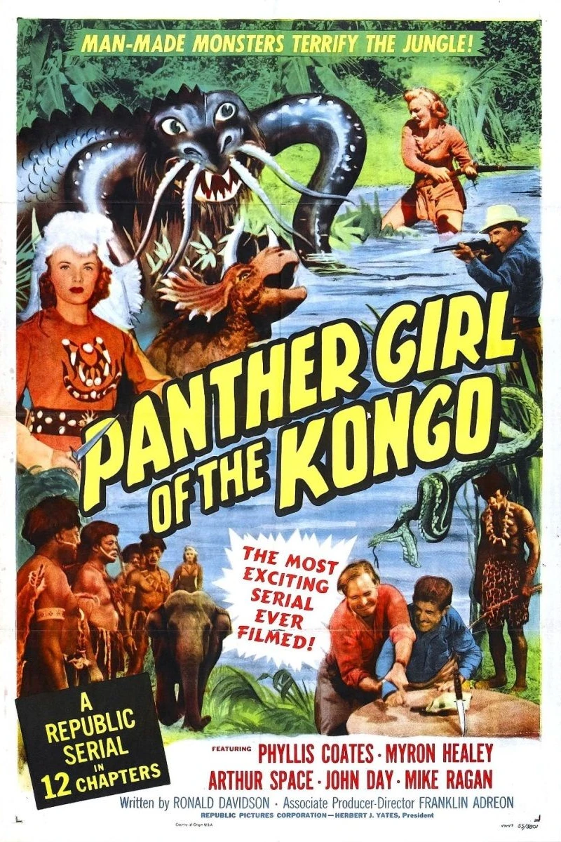 Panther Girl of the Kongo Juliste