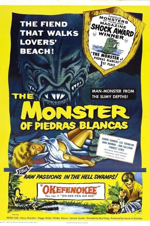 The Monster of Piedras Blancas Juliste