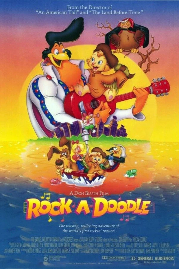 Rock-A-Doodle Juliste