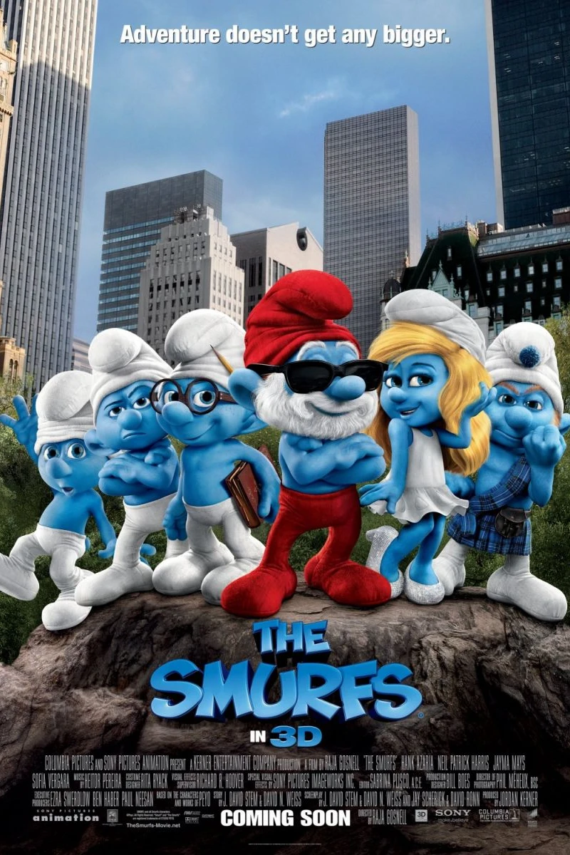 The Smurfs Juliste