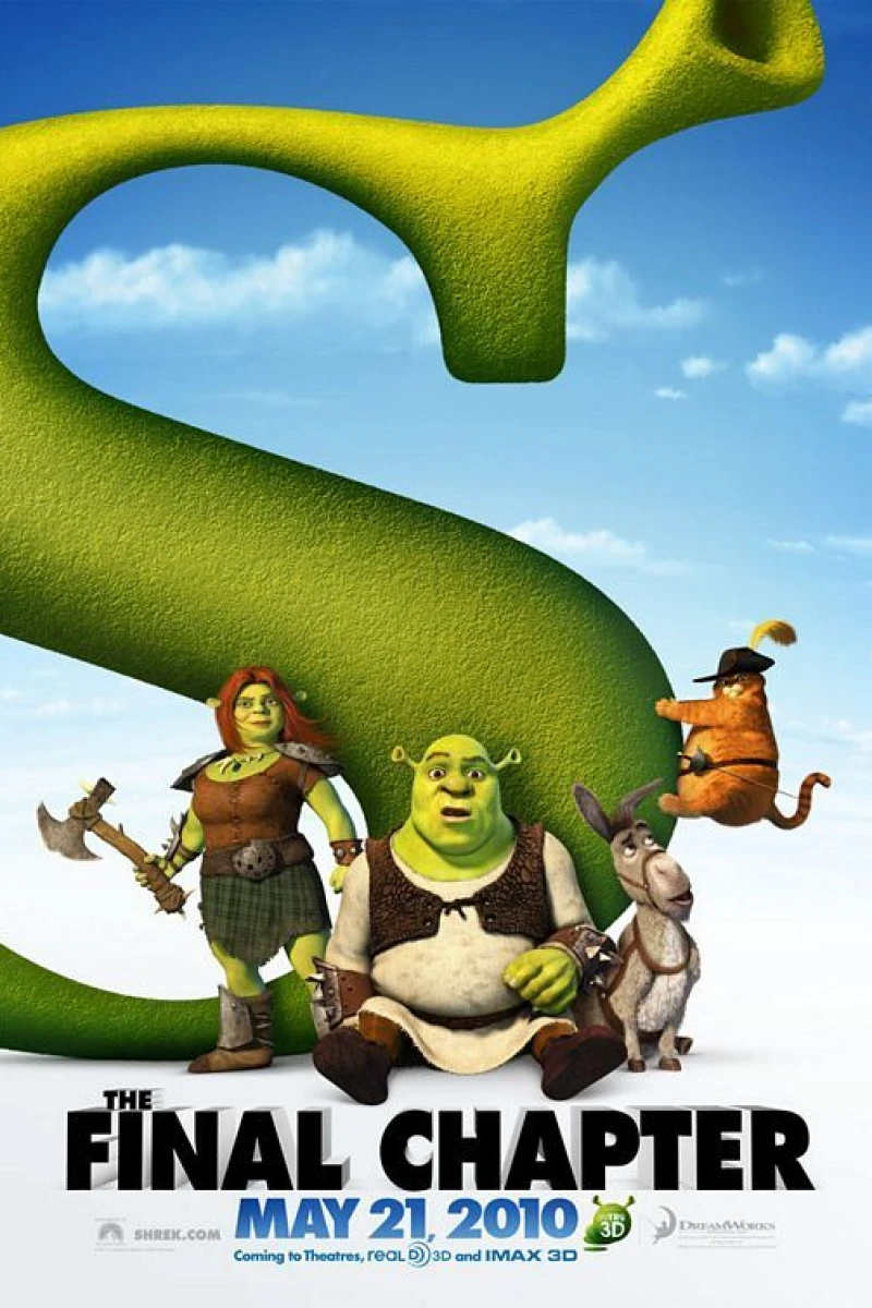 Shrek 4: ja ikuinen onni Juliste