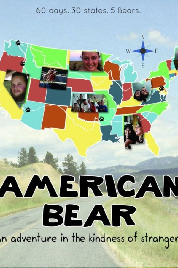 American Bear: An Adventure in the Kindness of Strangers Juliste