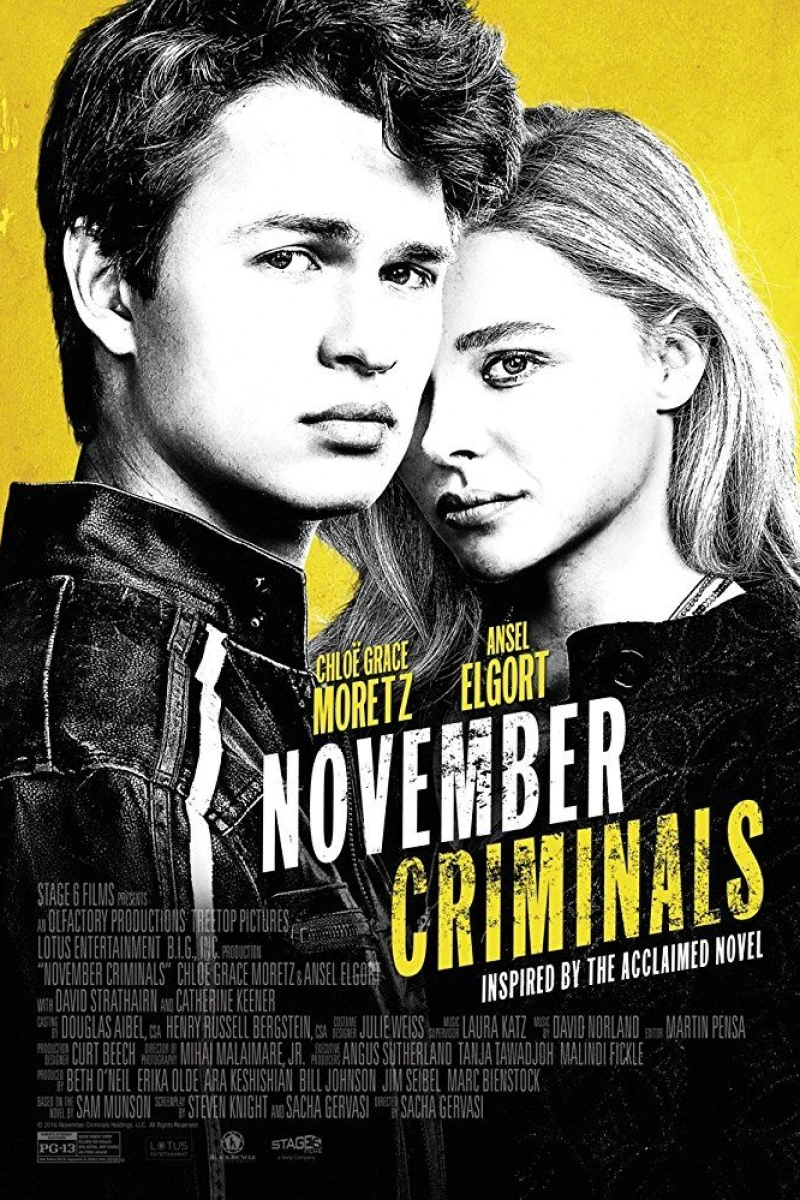 November Criminals Juliste