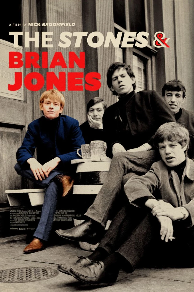 The Stones and Brian Jones Juliste