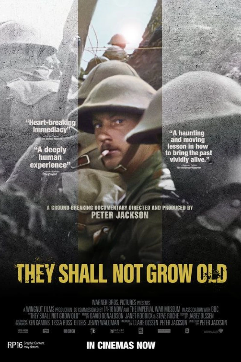 They Shall Not Grow Old Juliste