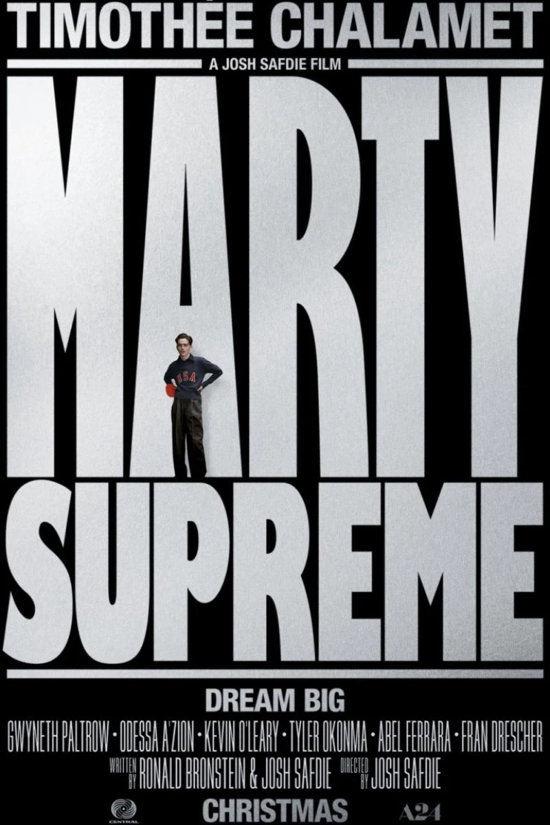 Marty Supreme Juliste