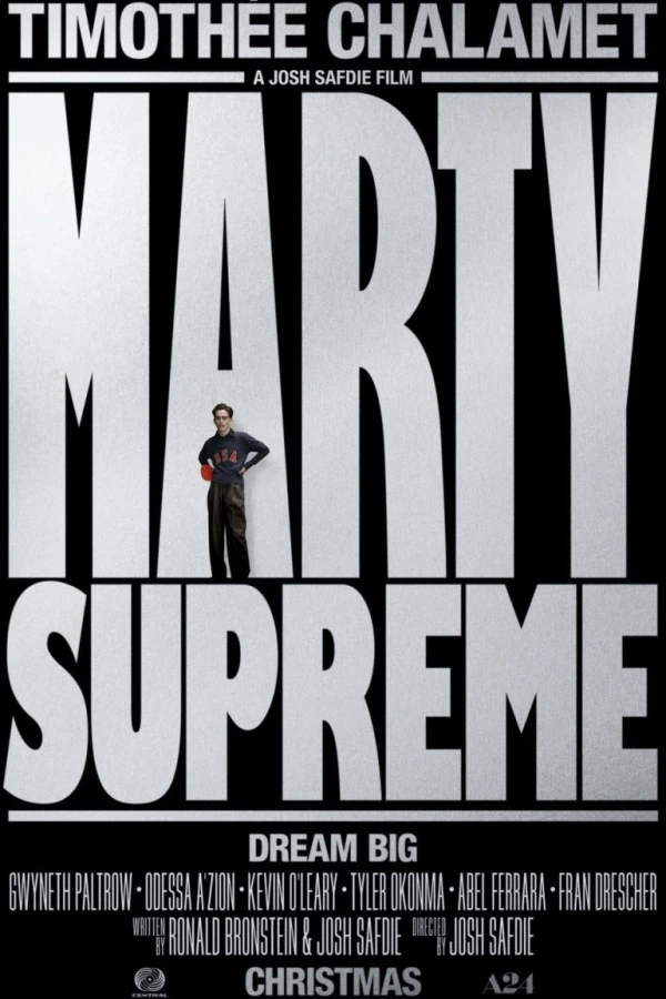 Marty Supreme Juliste