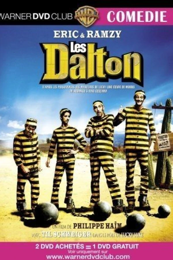Lucky Luke and the Daltons Juliste
