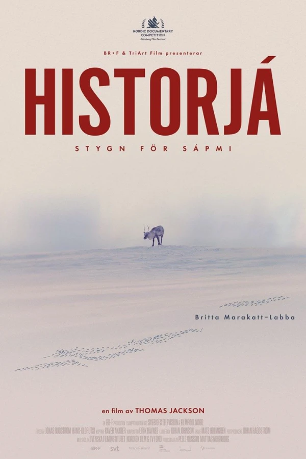 Historjá - Stygn för Sápmi Juliste