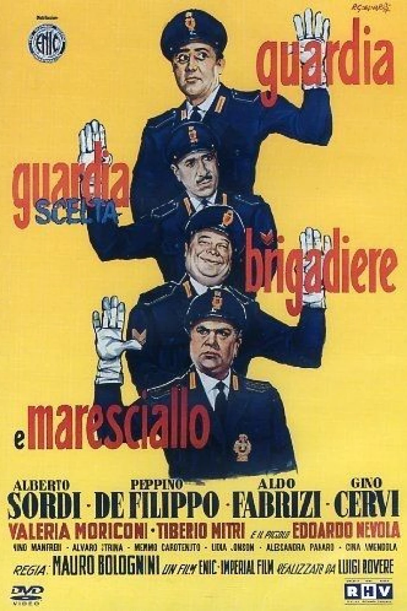 Guardia, guardia scelta, brigadiere e maresciallo Juliste