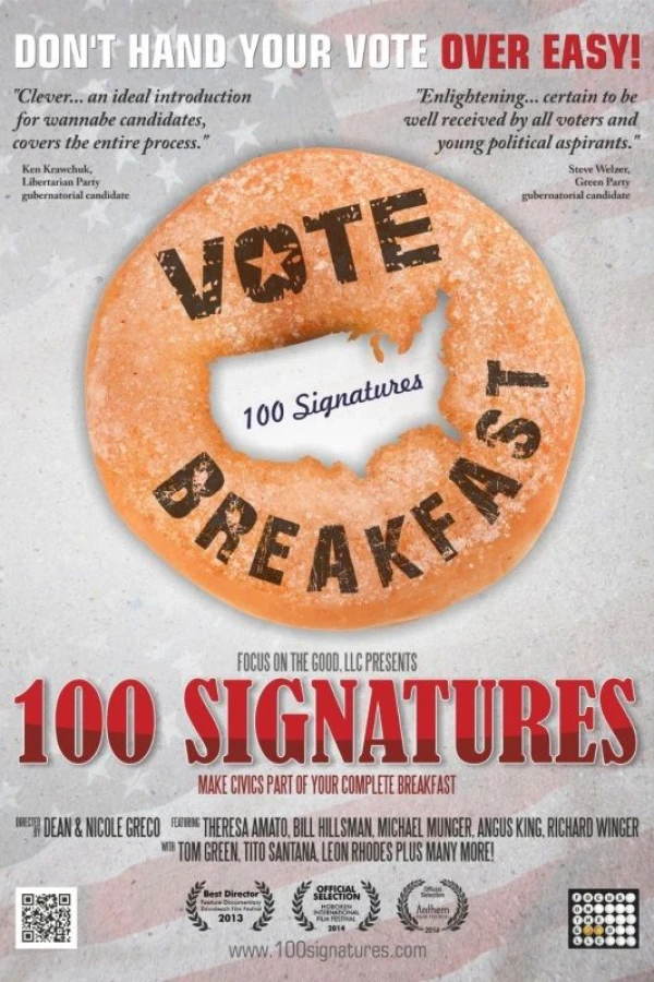 100 Signatures Juliste