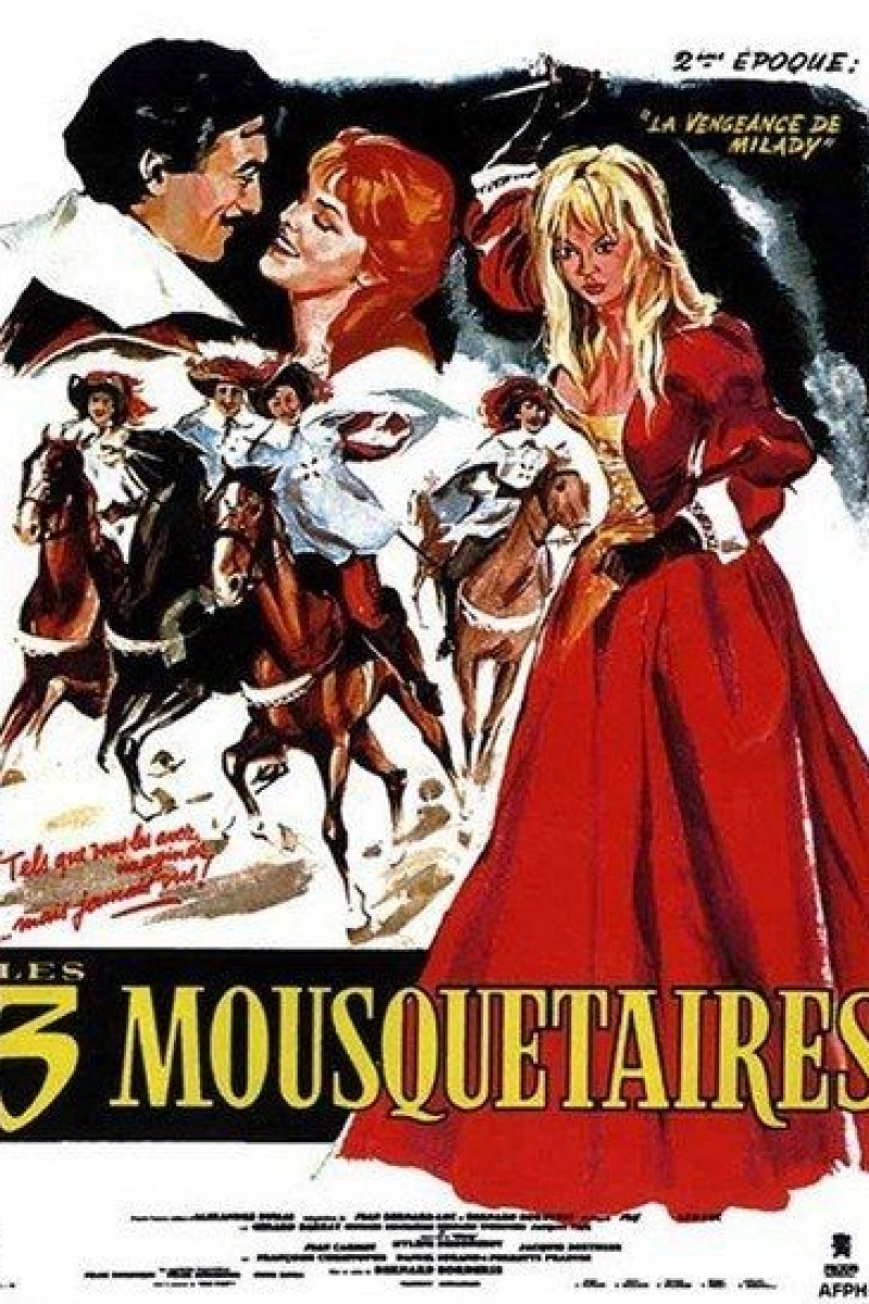 Vengeance of the Three Musketeers Juliste