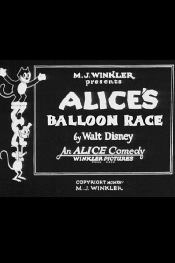 Alice's Balloon Race Juliste