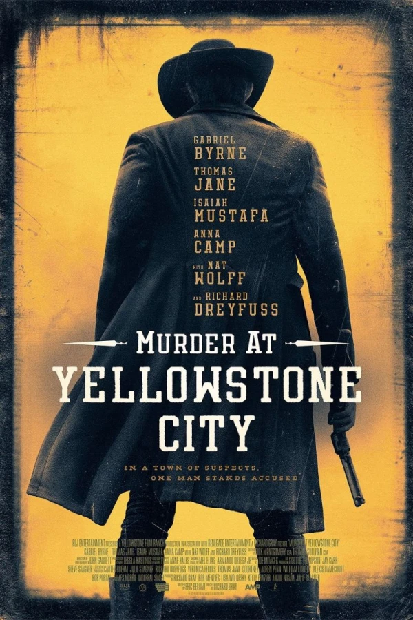 Murder at Yellowstone City Juliste