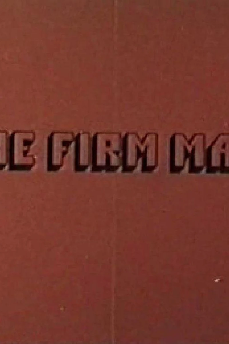 The Firm Man Juliste