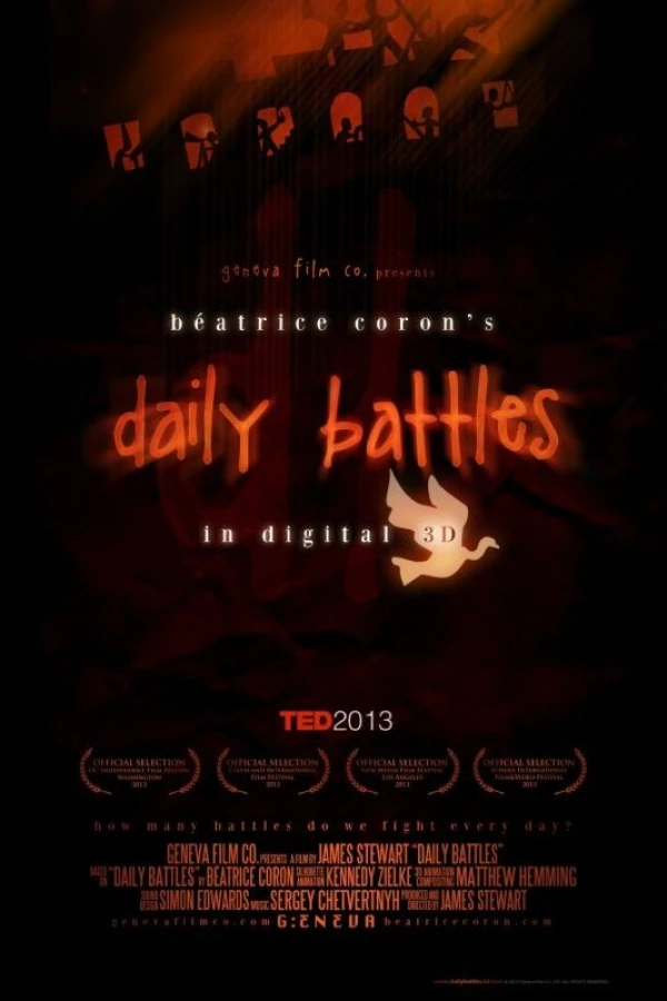 Béatrice Coron's Daily Battles Juliste
