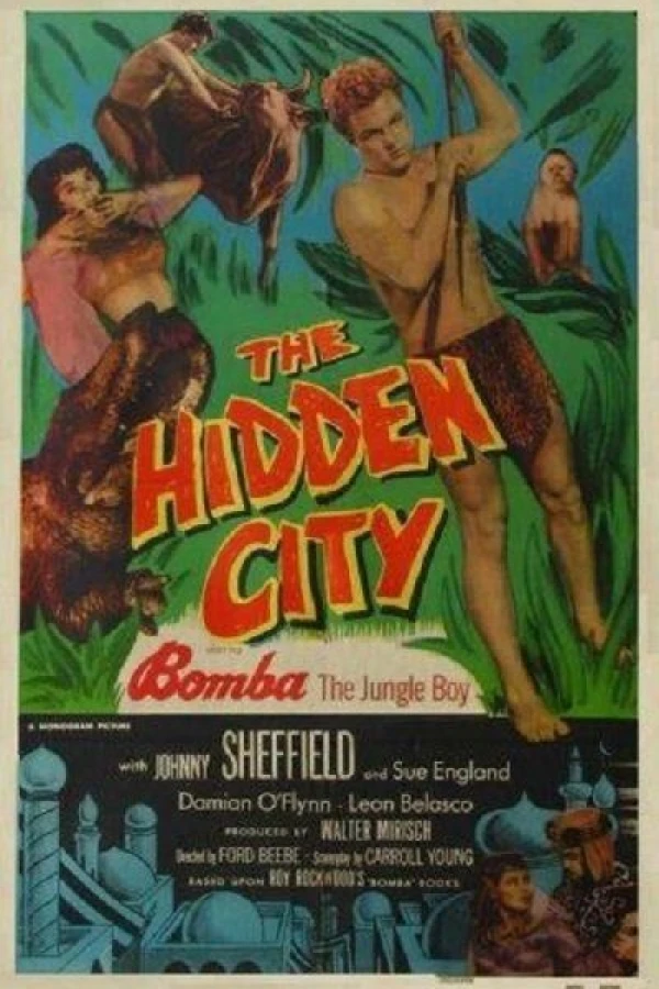 Bomba and the Hidden City Juliste