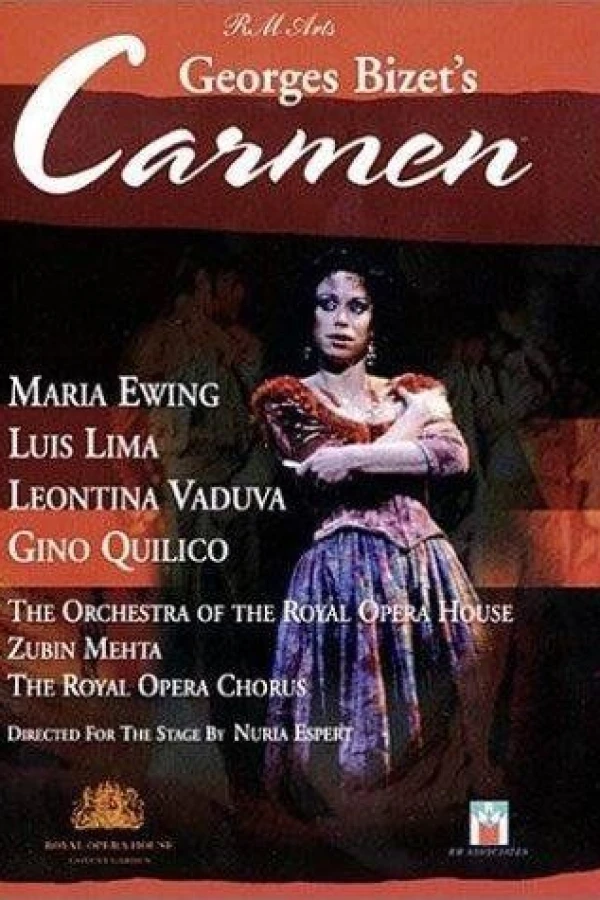 Carmen by Georges Bizet Juliste