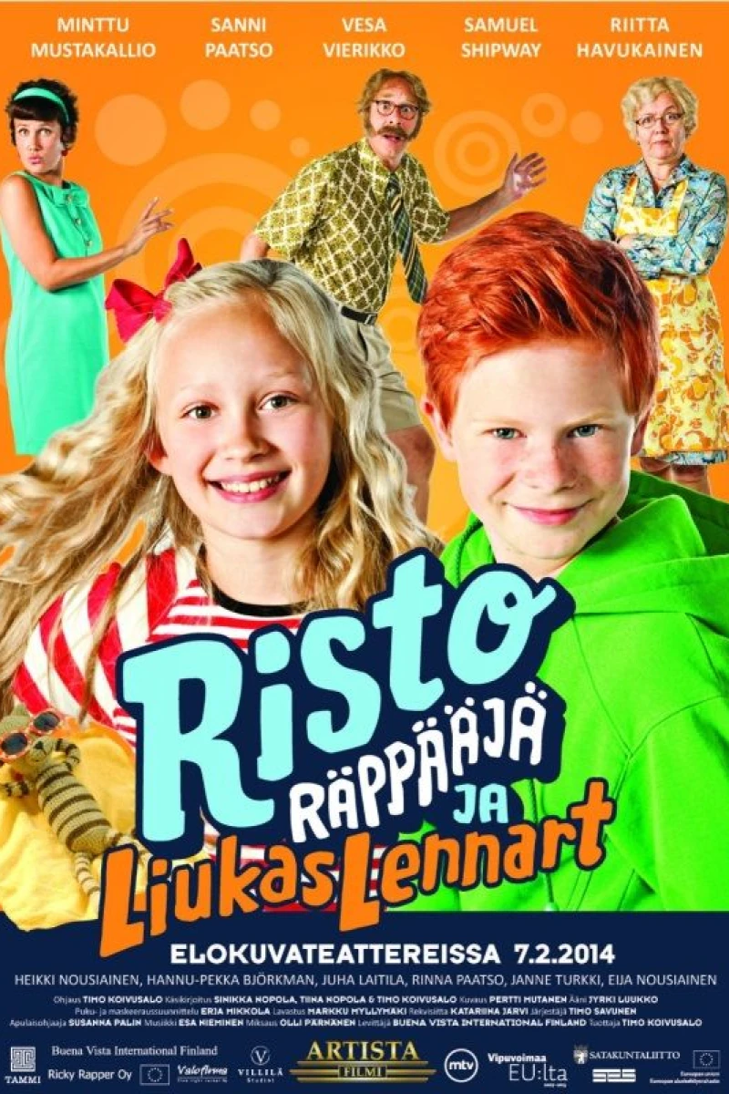 Risto Rappare och listige Lennart Juliste