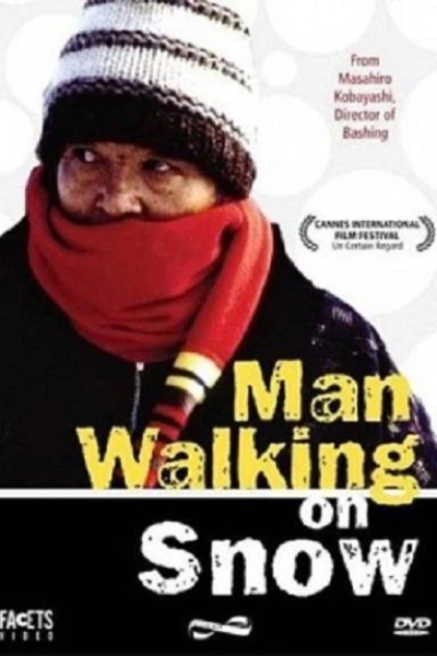 Man Walking on Snow