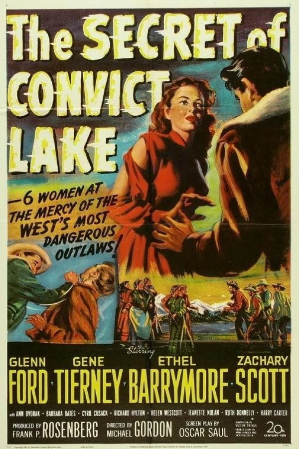 The Secret of Convict Lake Juliste