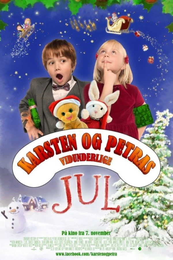 Karsten og Petras vidunderlige jul Juliste