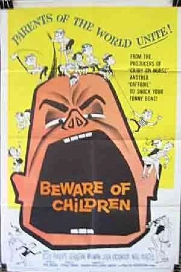 Beware of Children Juliste