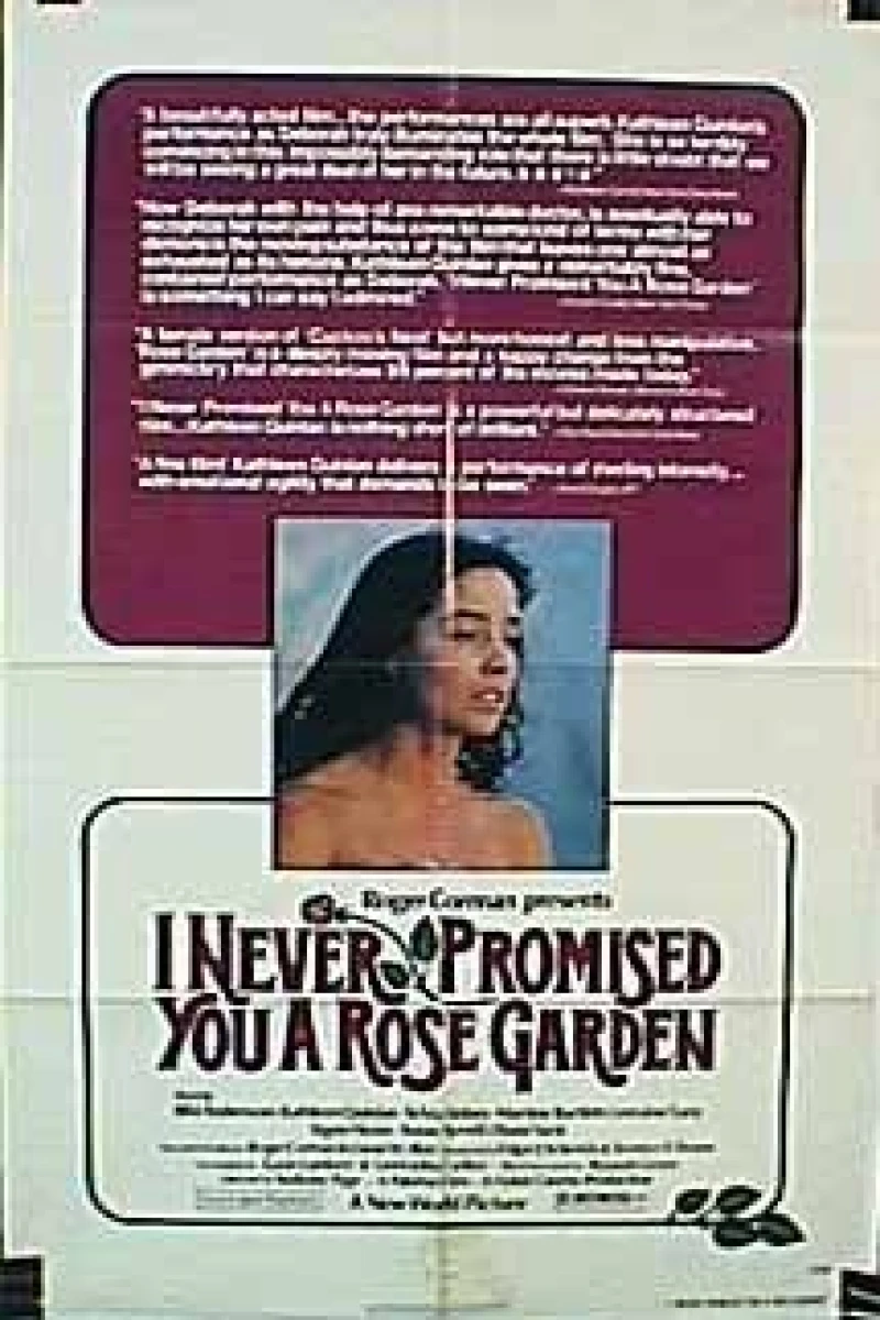 I Never Promised You a Rose Garden Juliste