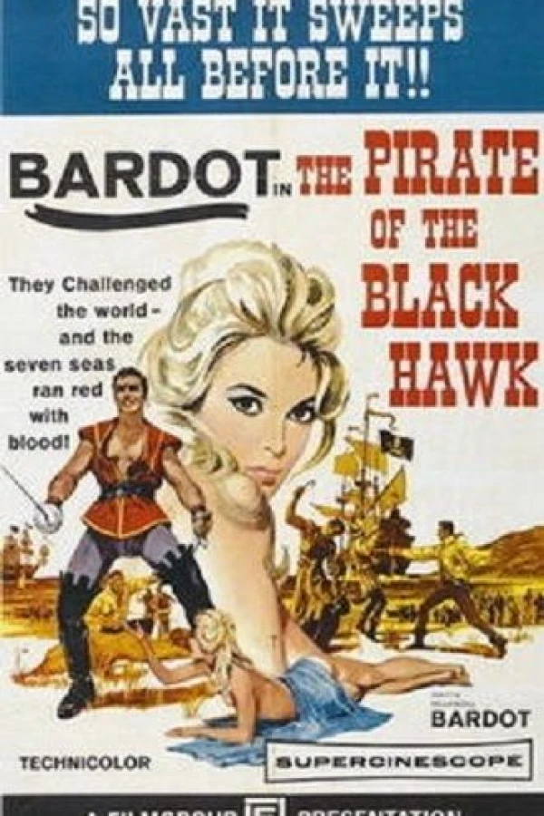 The Pirate of the Black Hawk Juliste