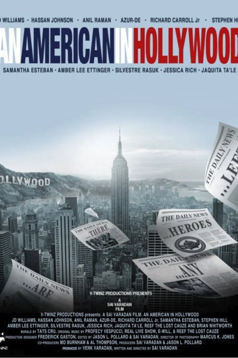An American in Hollywood Juliste
