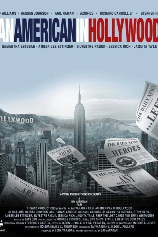 An American in Hollywood Juliste
