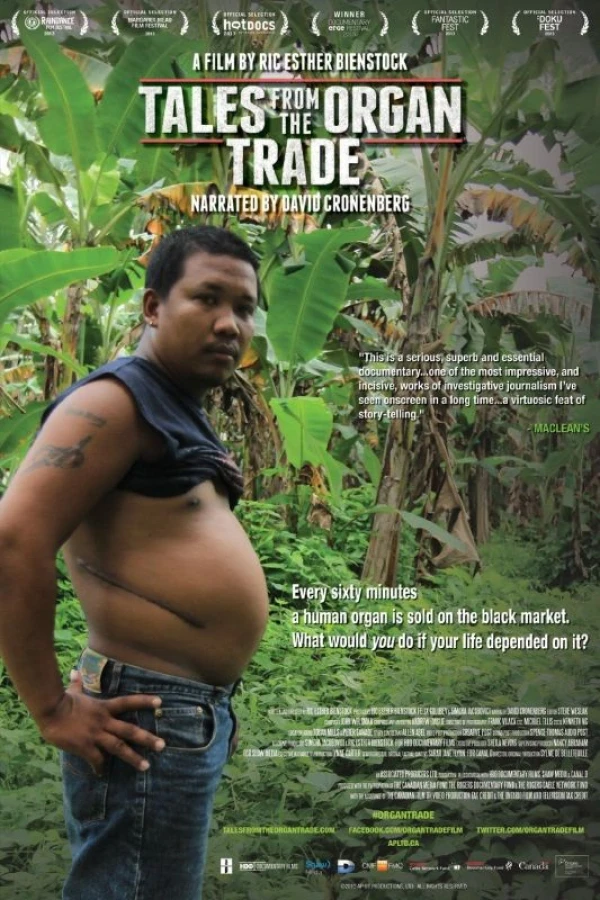 Tales from the Organ Trade Juliste