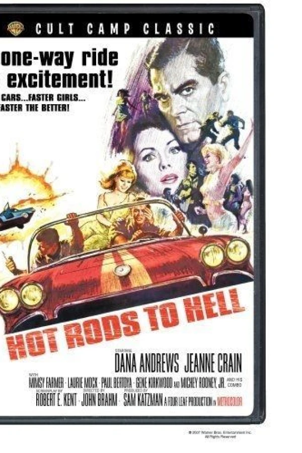 Hot Rods to Hell Juliste