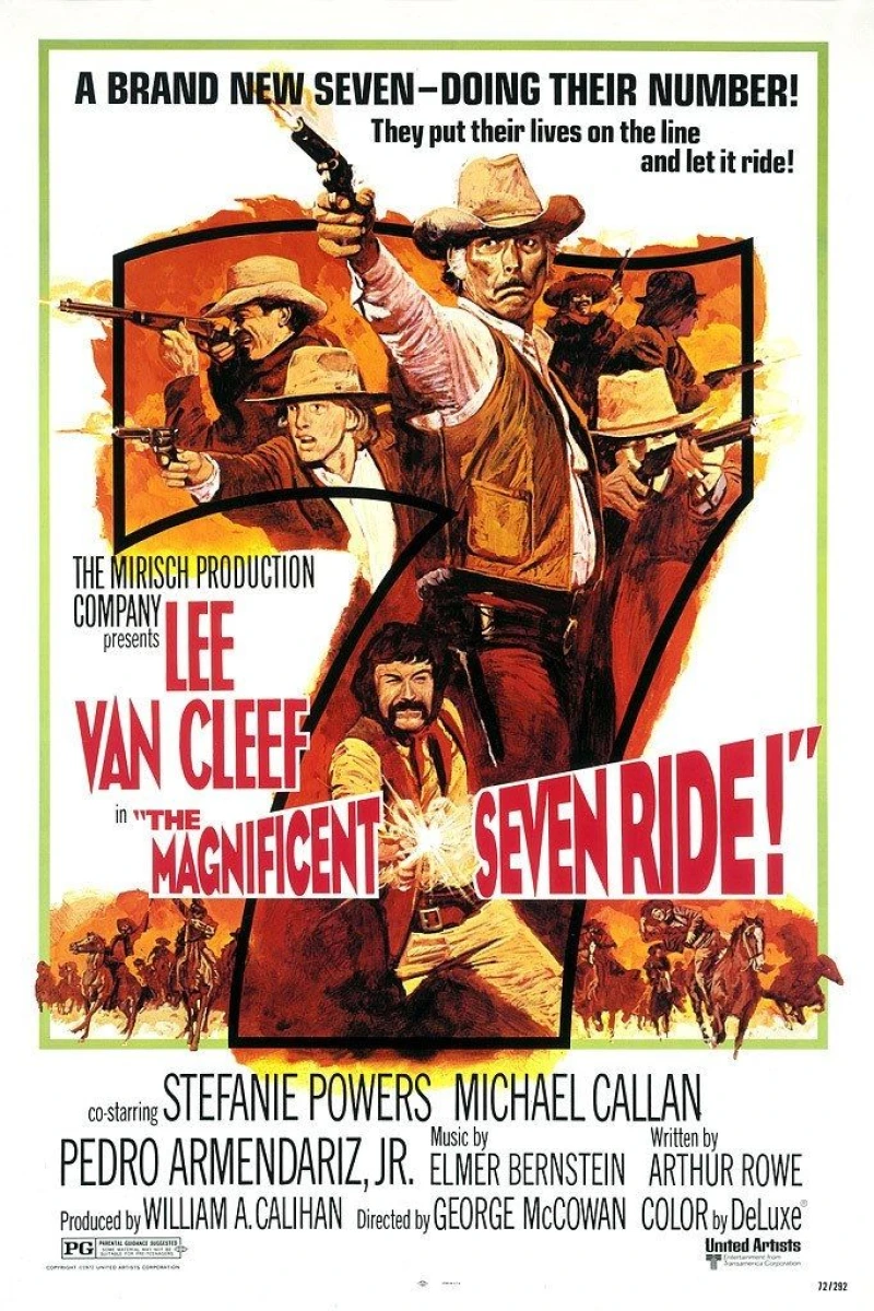 The Magnificent Seven Ride! Juliste