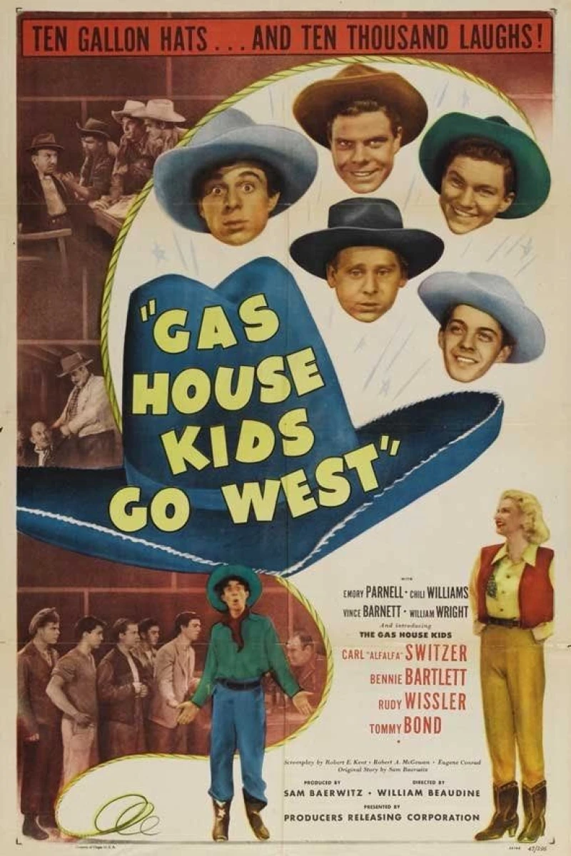 Gas House Kids Go West Juliste