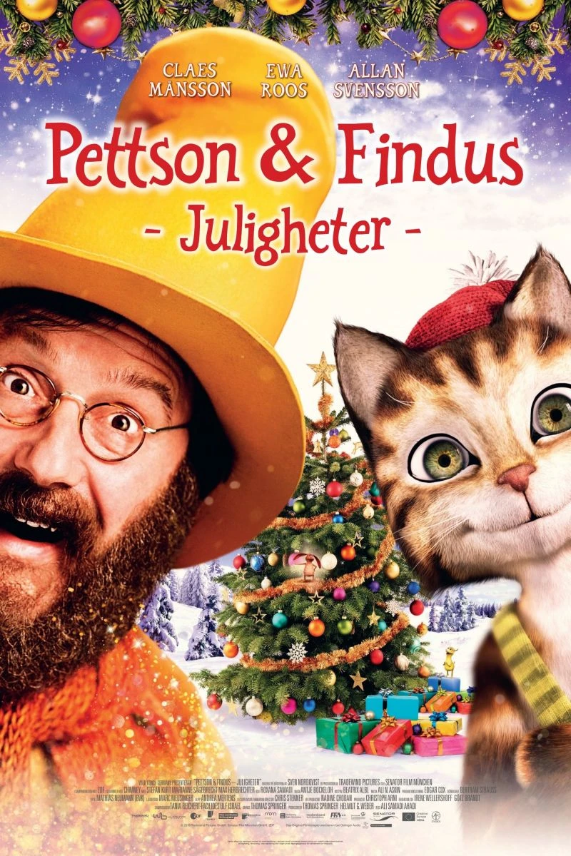 Pettson Findus - Juligheter Juliste