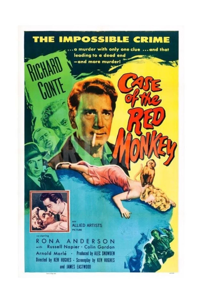 The Case of the Red Monkey Juliste