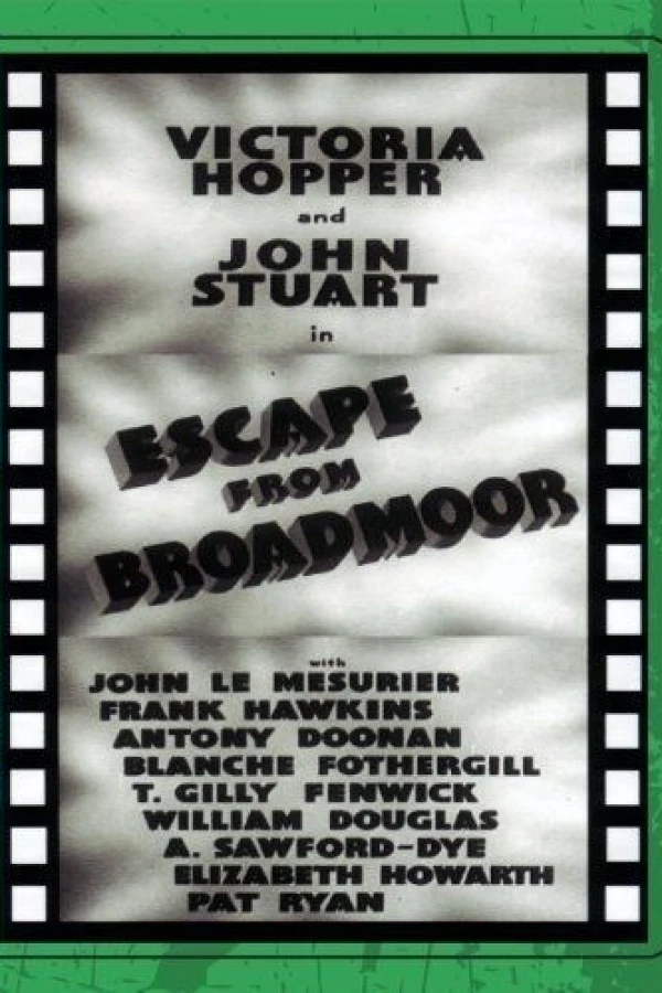 Escape from Broadmoor Juliste