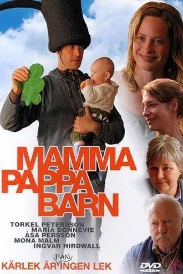 Mamma pappa barn Juliste