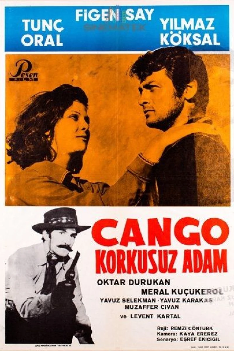 Cango - korkusuz adam Juliste