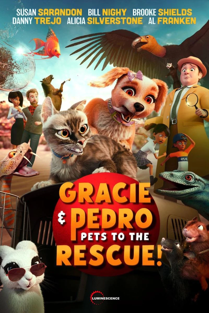 Gracie and Pedro: Pets to the Rescue Juliste