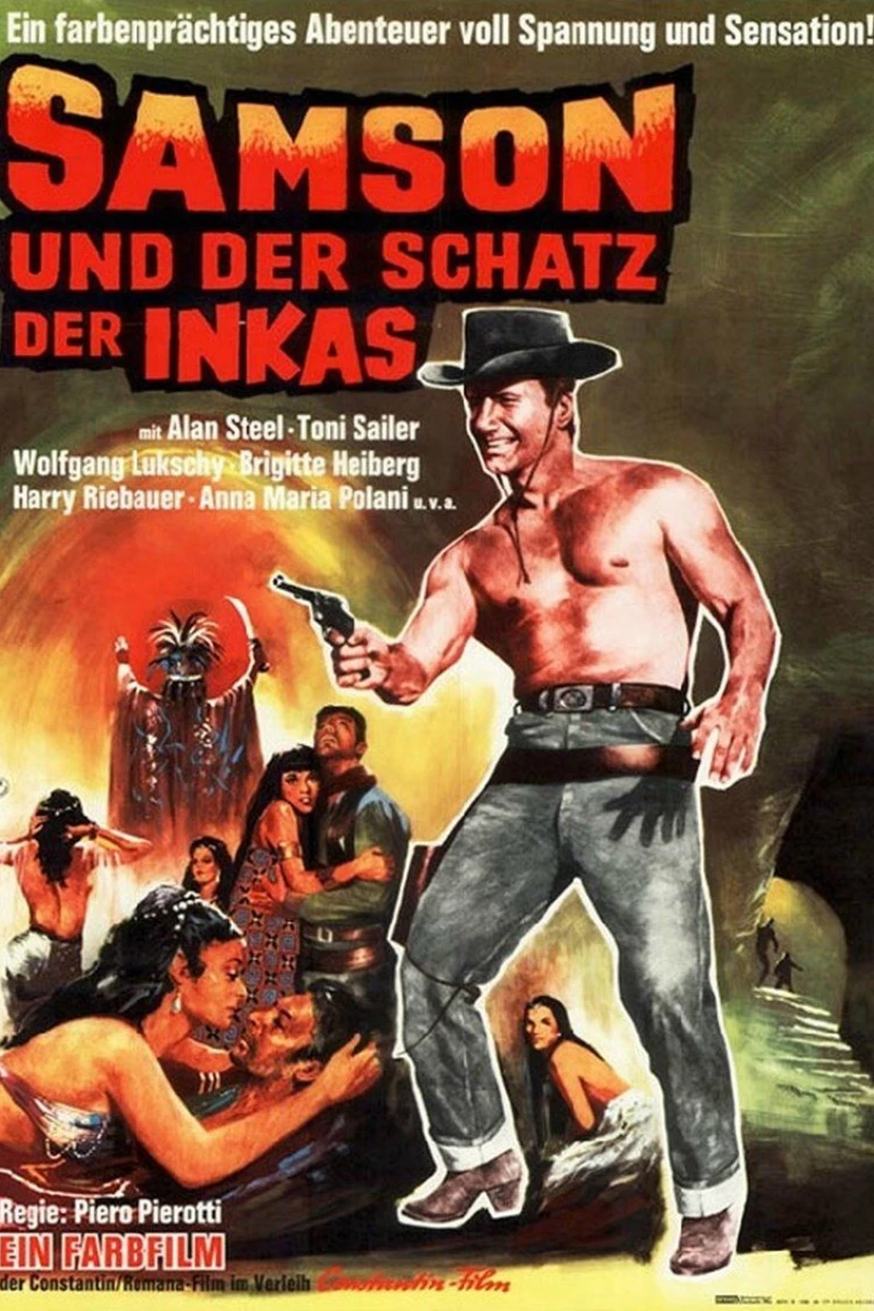 Hercules and the Treasure of the Incas Juliste