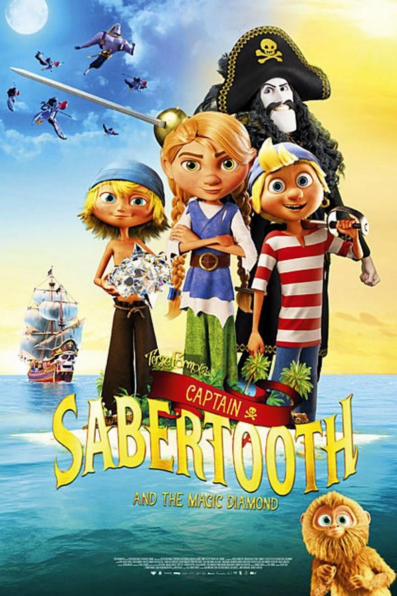 Captain Sabertooth and the Magic Diamond Juliste