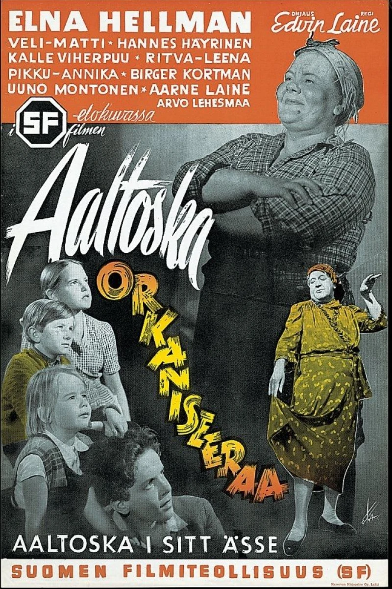 Aaltoska i sitt ässe Juliste