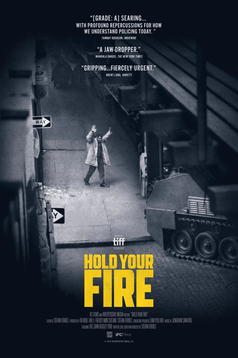 Hold Your Fire Juliste