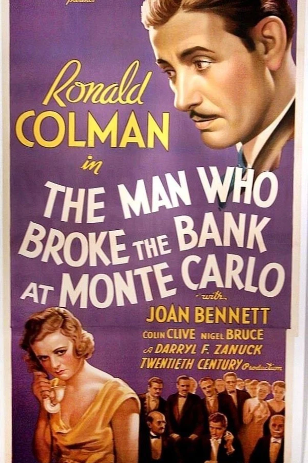 The Man Who Broke the Bank at Monte Carlo Juliste