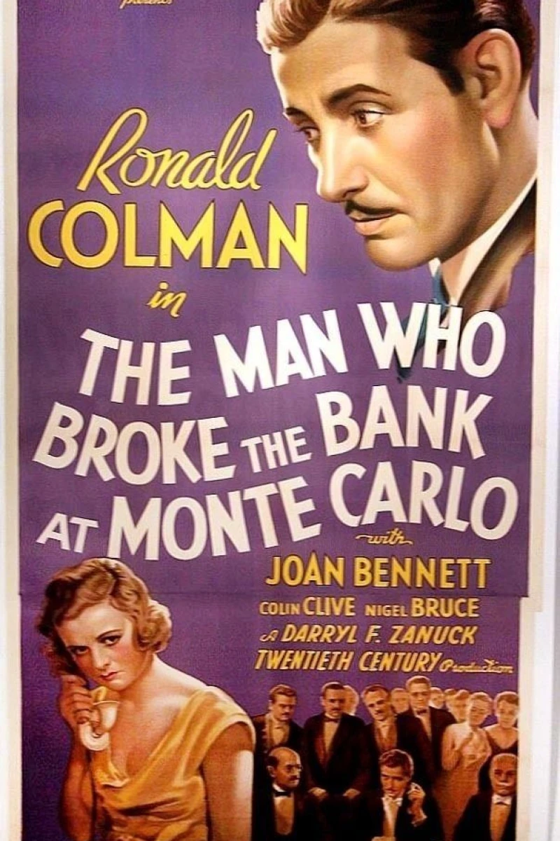 The Man Who Broke the Bank at Monte Carlo Juliste