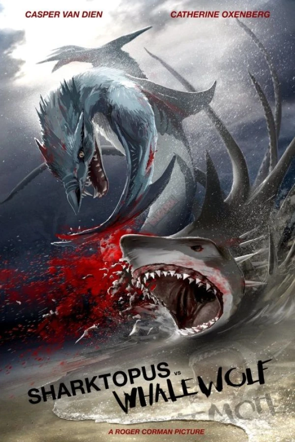 Sharktopus vs. Whalewolf Juliste