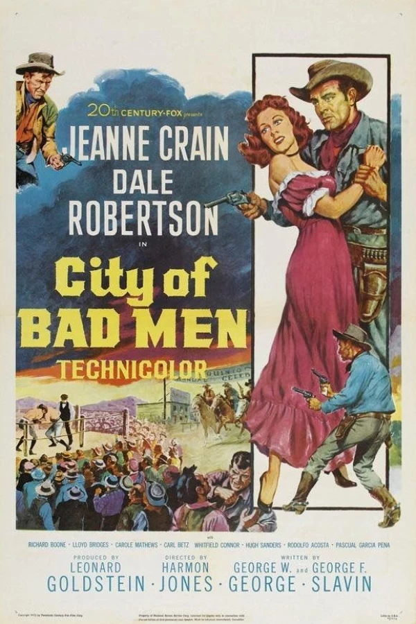 City of Bad Men Juliste