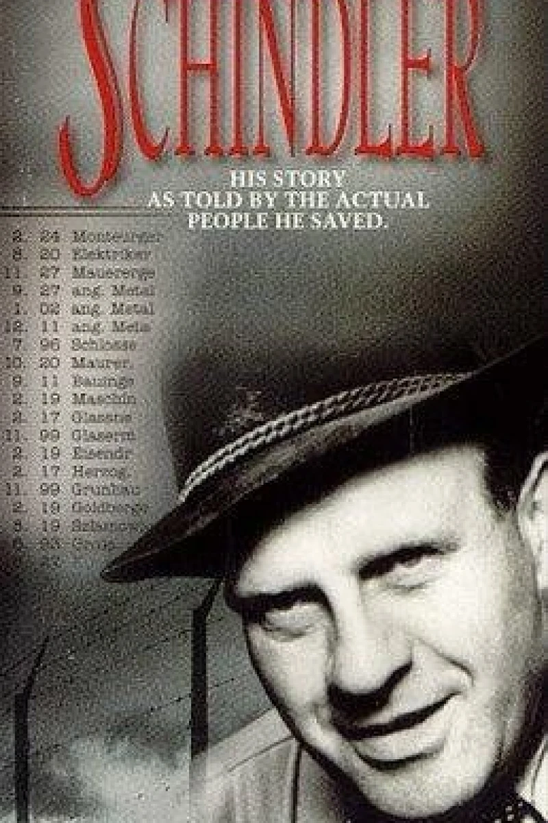 Schindler: The Real Story Juliste